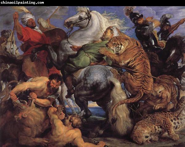 Peter Paul Rubens Tiger-and Lowenjagd