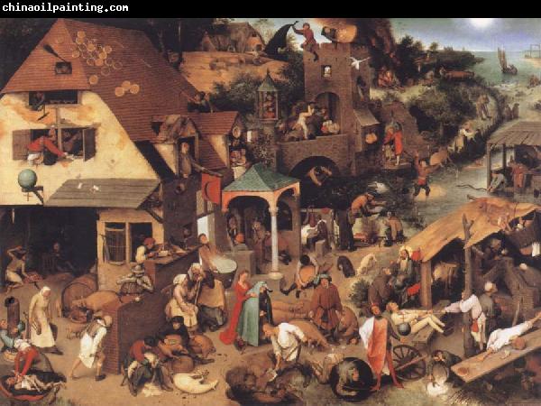 Pieter Bruegel Museums national the niederlandischen proverb