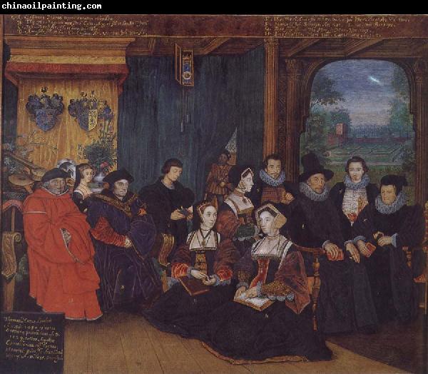 Rowland Lockey Thomas More and Family