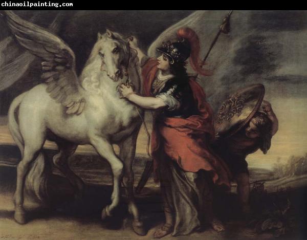 Theodor van Thulden Athene and Pegasus