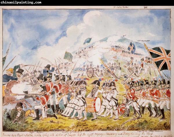 Thomas Pakenham A reconstruction by William Sadler of the Battle of Vinegar Hill painted in about 1880