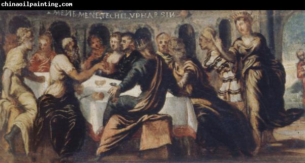 Tintoretto The festival of the Belschazzar