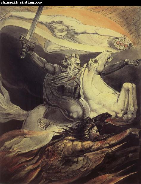 William Blake Death on a Pale Horse