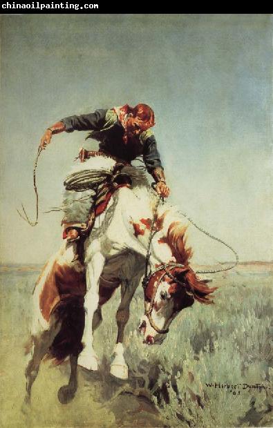 William Herbert Dunton Bronc Rider