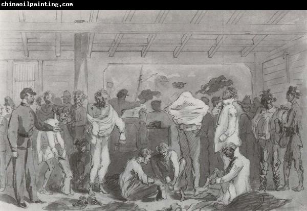 William Waud Returned Prisoners of War Exchanging