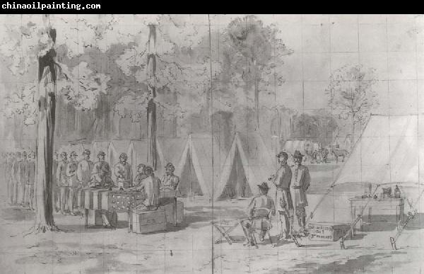 William Waud Pennsylvania Soldiers Voting