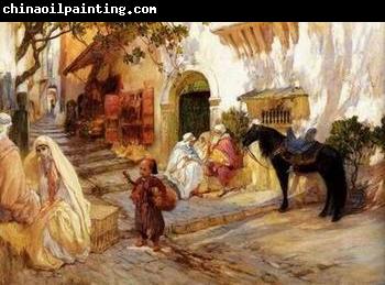 unknow artist Arab or Arabic people and life. Orientalism oil paintings 337