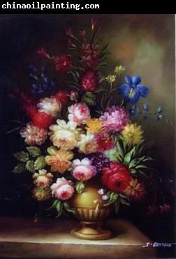 unknow artist Floral, beautiful classical still life of flowers.127