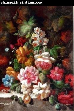 unknow artist Floral, beautiful classical still life of flowers.074