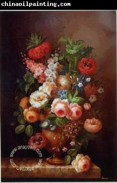 unknow artist Floral, beautiful classical still life of flowers.106