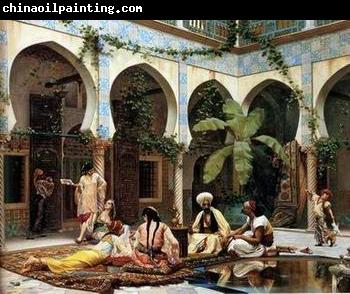 unknow artist Arab or Arabic people and life. Orientalism oil paintings 07