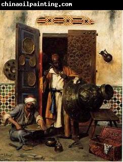 unknow artist Arab or Arabic people and life. Orientalism oil paintings 172