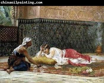 unknow artist Arab or Arabic people and life. Orientalism oil paintings  293