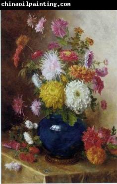 unknow artist Floral, beautiful classical still life of flowers.111