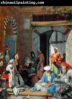 unknow artist Arab or Arabic people and life. Orientalism oil paintings 30