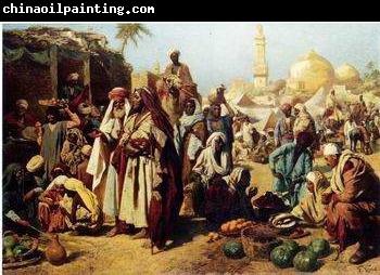 unknow artist Arab or Arabic people and life. Orientalism oil paintings  382