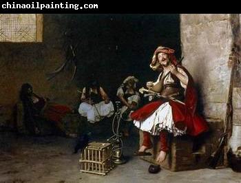 unknow artist Arab or Arabic people and life. Orientalism oil paintings 178