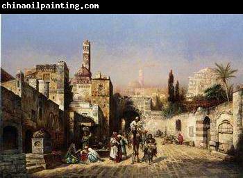 unknow artist Arab or Arabic people and life. Orientalism oil paintings  381