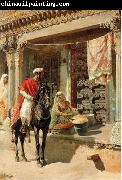 unknow artist Arab or Arabic people and life. Orientalism oil paintings 618