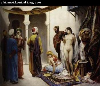 unknow artist Arab or Arabic people and life. Orientalism oil paintings 45