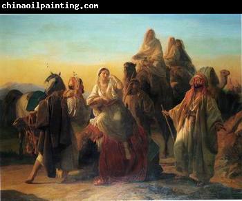 unknow artist Arab or Arabic people and life. Orientalism oil paintings  443