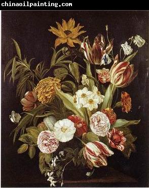 unknow artist Floral, beautiful classical still life of flowers 016