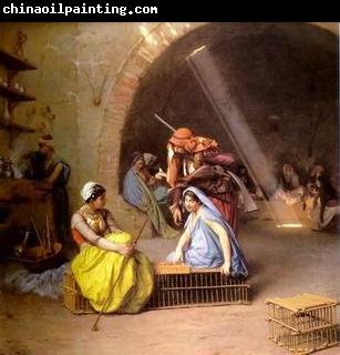 unknow artist Arab or Arabic people and life. Orientalism oil paintings  303