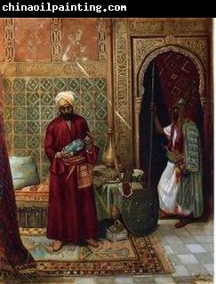 unknow artist Arab or Arabic people and life. Orientalism oil paintings  376