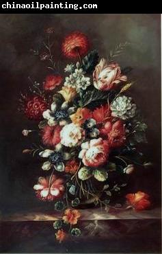 unknow artist Floral, beautiful classical still life of flowers.063