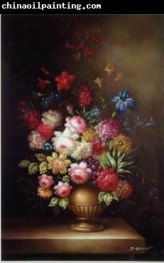 unknow artist Floral, beautiful classical still life of flowers.100