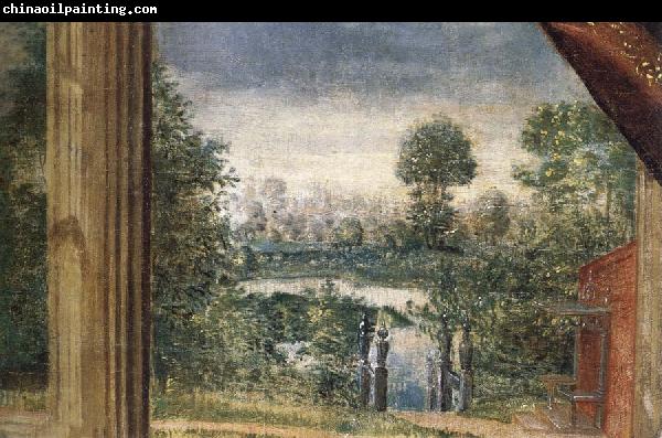 unknow artist Panorama of Part of Prince Henry-s Richmond Palace garden