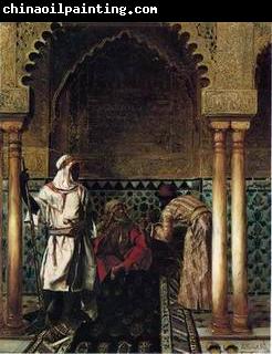 unknow artist Arab or Arabic people and life. Orientalism oil paintings 156