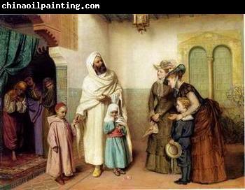 unknow artist Arab or Arabic people and life. Orientalism oil paintings 22