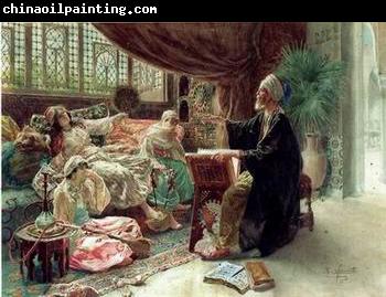 unknow artist Arab or Arabic people and life. Orientalism oil paintings 190