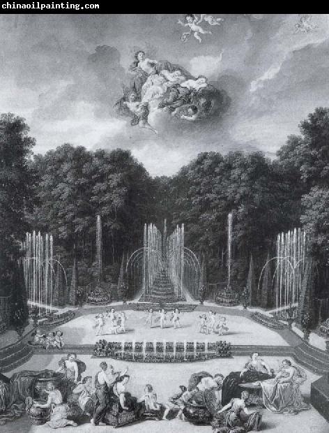 unknow artist Bosquet of the Water Theatre,Versailles