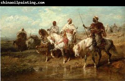 unknow artist Arab or Arabic people and life. Orientalism oil paintings 605