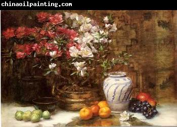 unknow artist Floral, beautiful classical still life of flowers.096