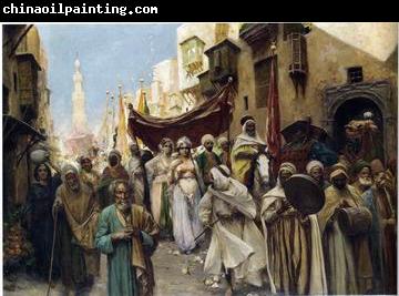 unknow artist Arab or Arabic people and life. Orientalism oil paintings 563