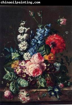 unknow artist Floral, beautiful classical still life of flowers 07