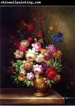 unknow artist Floral, beautiful classical still life of flowers.046