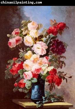 unknow artist Floral, beautiful classical still life of flowers.133