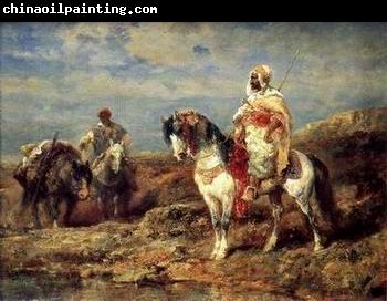 unknow artist Arab or Arabic people and life. Orientalism oil paintings  363