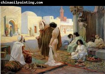 unknow artist Arab or Arabic people and life. Orientalism oil paintings 15