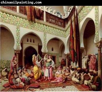 unknow artist Arab or Arabic people and life. Orientalism oil paintings 137