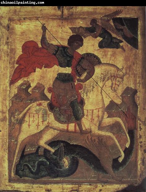 unknow artist The holy Georg and the dragon