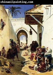 unknow artist Arab or Arabic people and life. Orientalism oil paintings 149