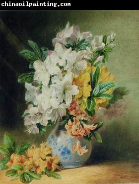 unknow artist Floral, beautiful classical still life of flowers.035