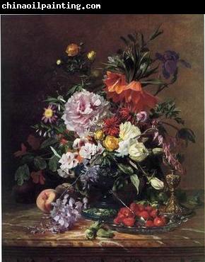 unknow artist Floral, beautiful classical still life of flowers 06