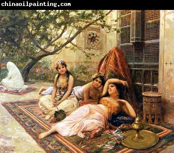 unknow artist Arab or Arabic people and life. Orientalism oil paintings  505