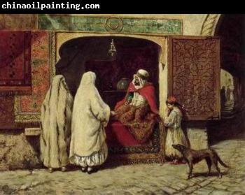 unknow artist Arab or Arabic people and life. Orientalism oil paintings 138